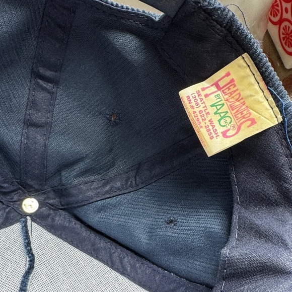 Vintage Corduroy Alaska The Great Land Navy Hat - Picture 5 of 6